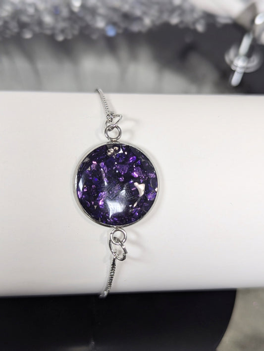 Purple Stones Bracelet