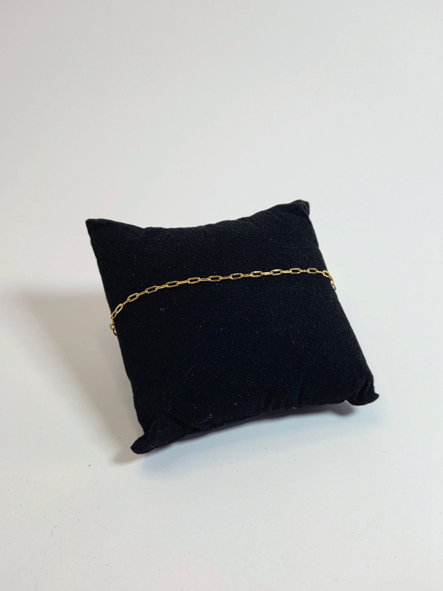 PVD Gold-Plated Paper Clip Chain