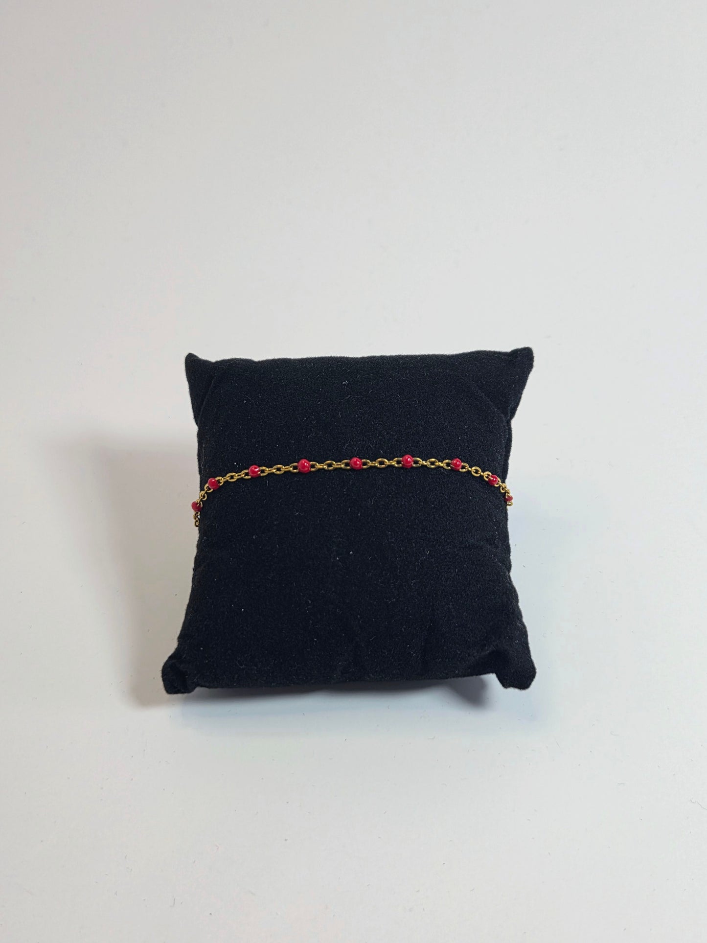 PVD Gold-Plated Red Chain