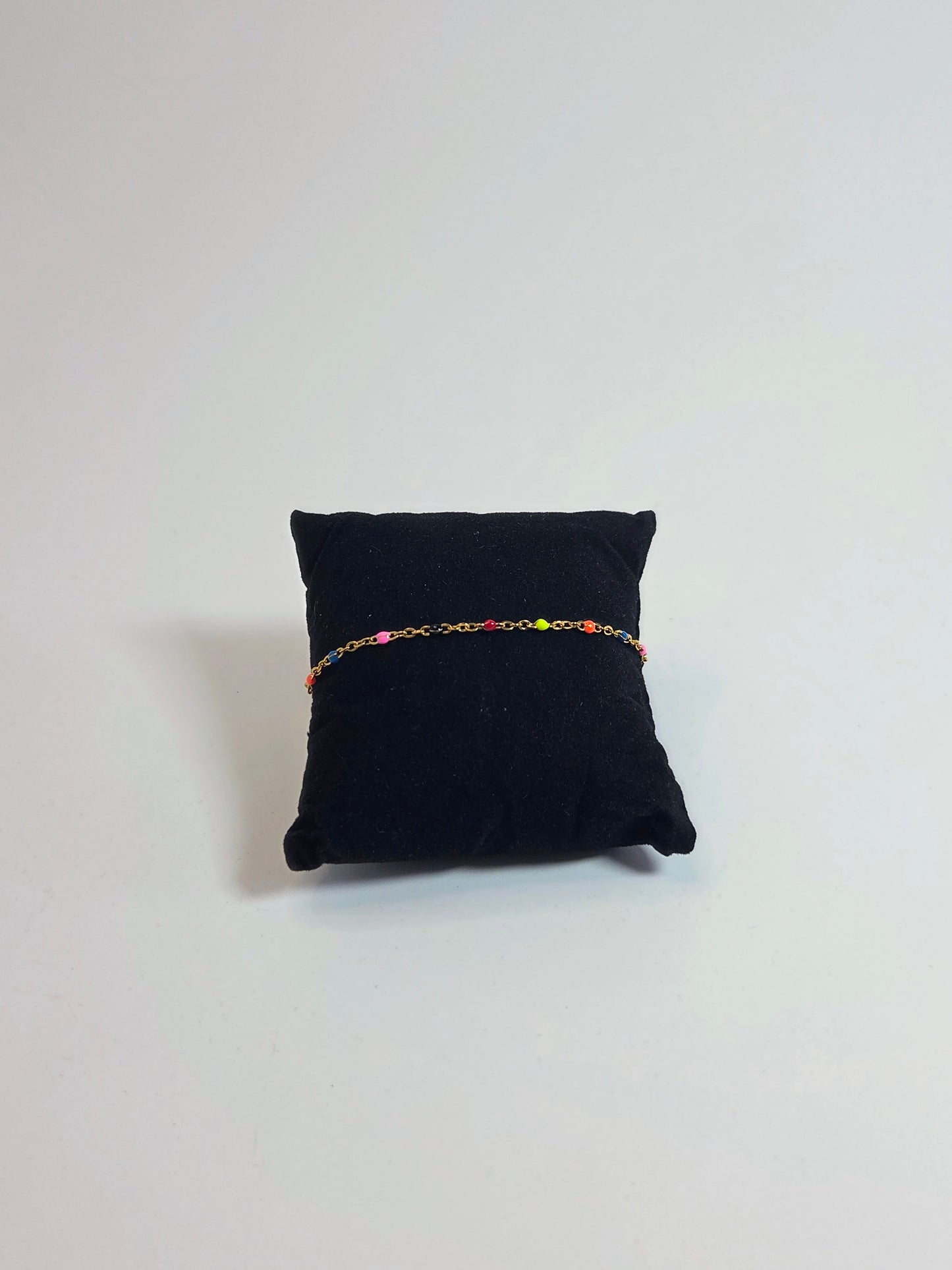 PVD Gold-Plated Multi-Color Chain