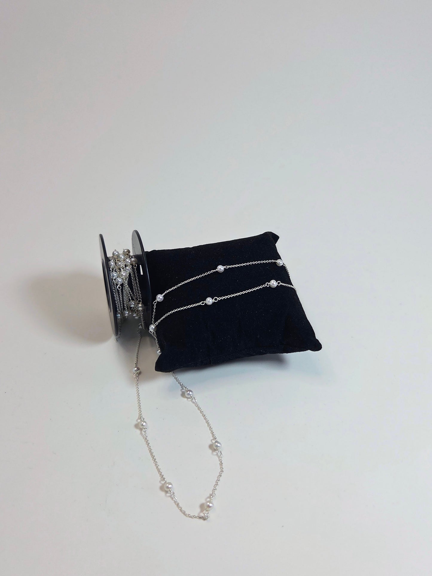 Sterling Silver Pearl Chain