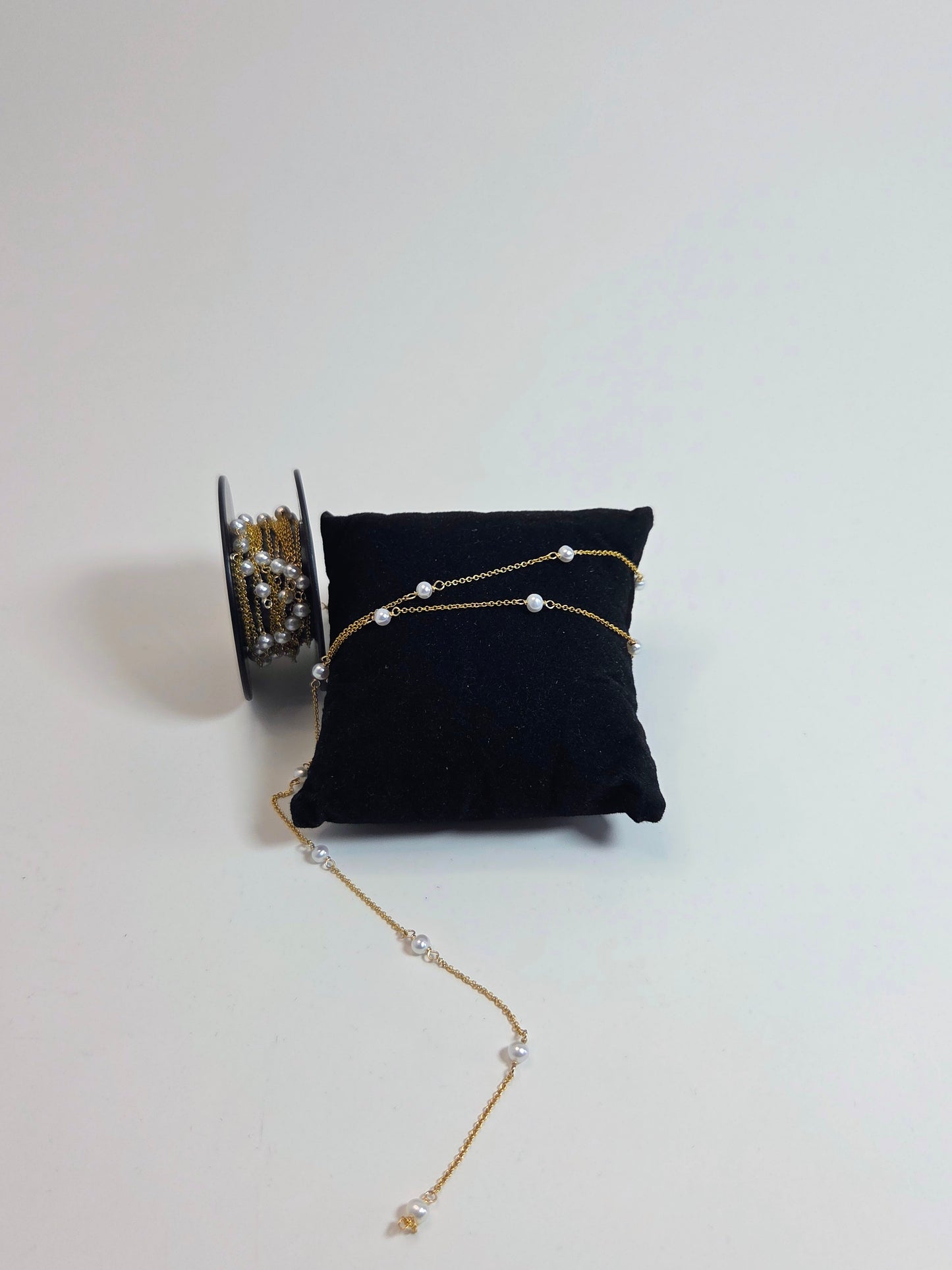 Gold-Filled Pearl Chain