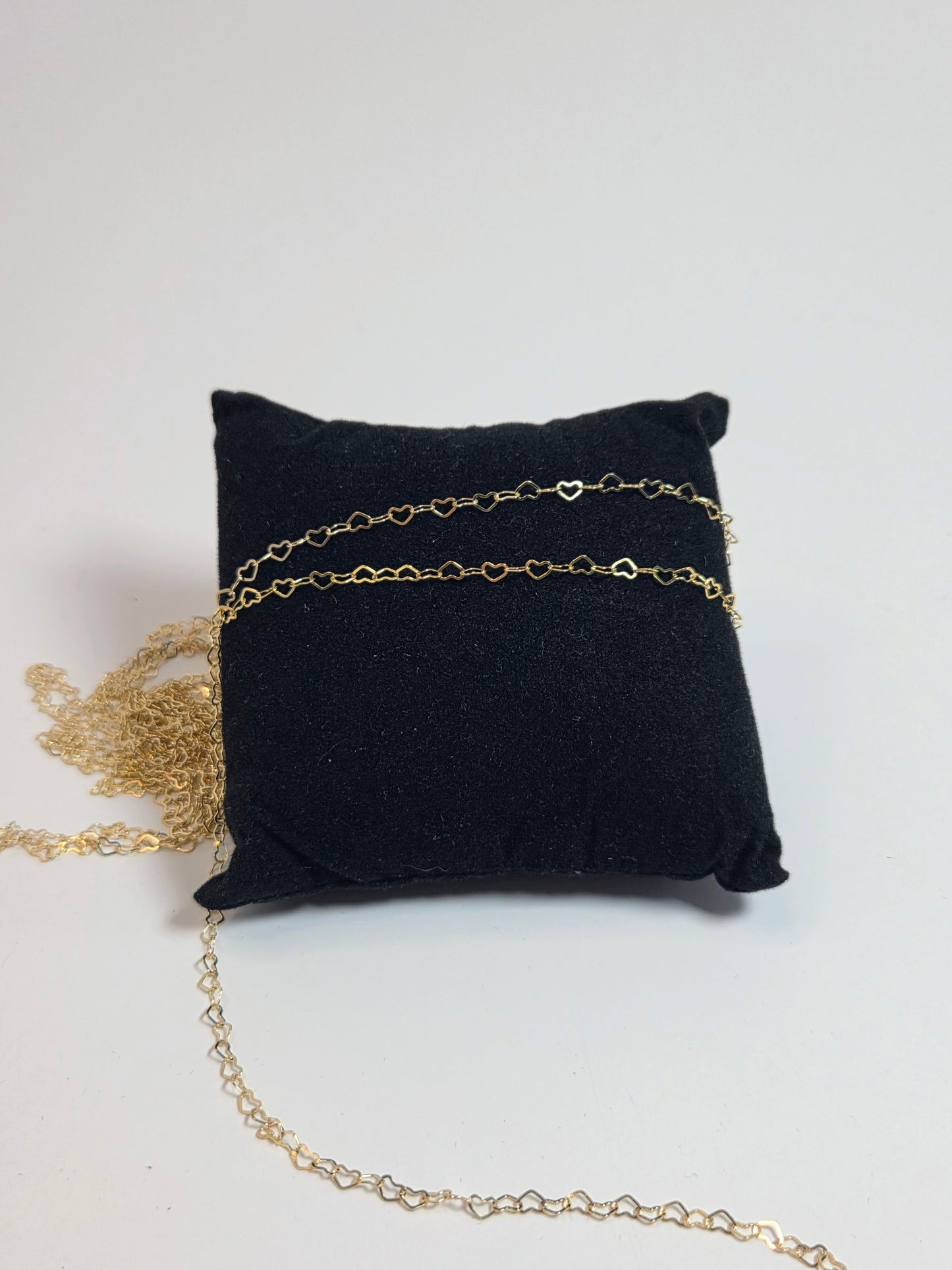 Gold-Filled Heart Chain